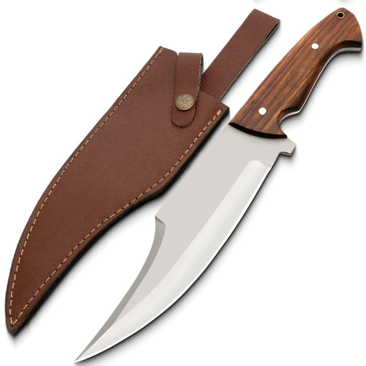 13.5" Bowie Survival Knife with Sheath – H.M Knives