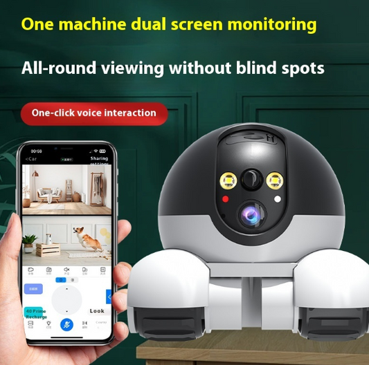 360° HD Dual Lens Wireless Security Camera