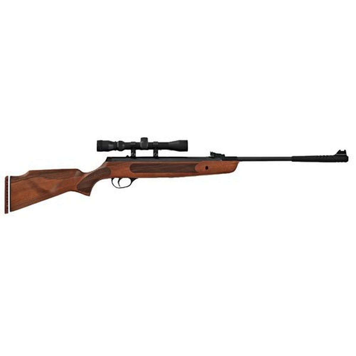 Hatsan 1000X Spring Striker Combo Air Rifle.22 Caliber Wood